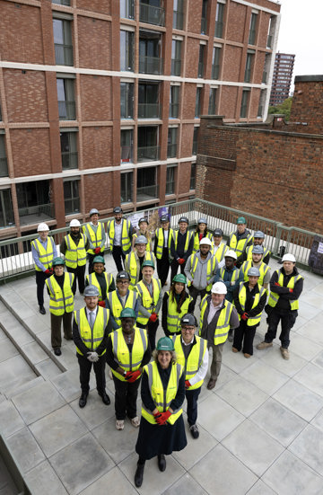 Higgins And Hackney Council Welcome Mayor To Wimbourne Street