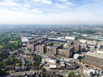 Young Creative Summerstown Aerial Photomontage